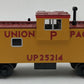 MTH 20-91022 O Gauge Union Pacific Steel Caboose #25214 EX