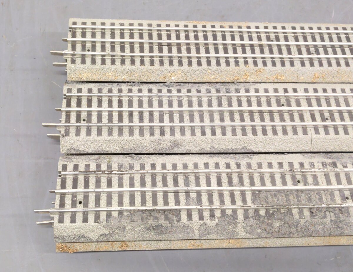Lionel 6-12042 FasTrack 30" Straight Track (9) VG