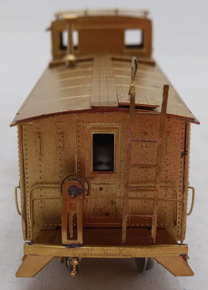 Fujiyama BRASS HO Scale PFM Santa Fe Steel Caboose Freight Car VG/Box