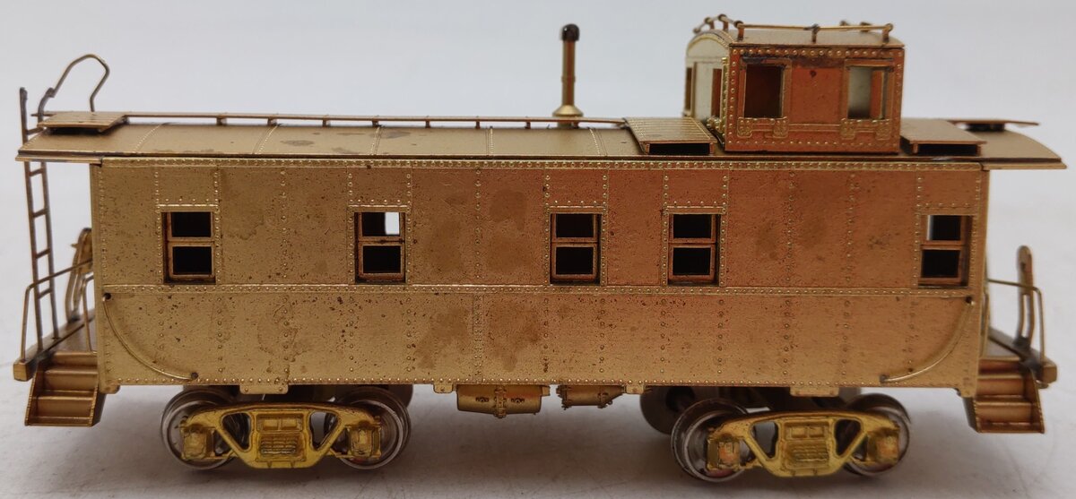 Fujiyama BRASS HO Scale PFM Santa Fe Steel Caboose Freight Car VG/Box