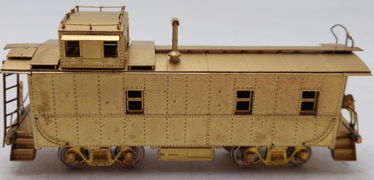 Fujiyama BRASS HO Scale PFM Santa Fe Steel Caboose Freight Car VG/Box