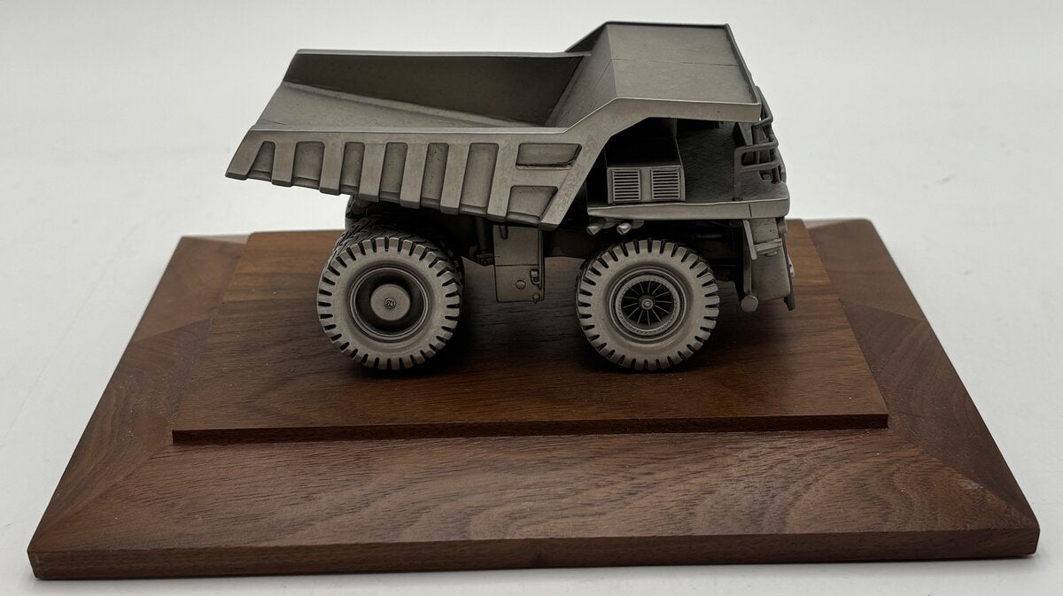 Precision Pewter-Craft 830E Haulpak Dump Truck Desktop Display #1 EX