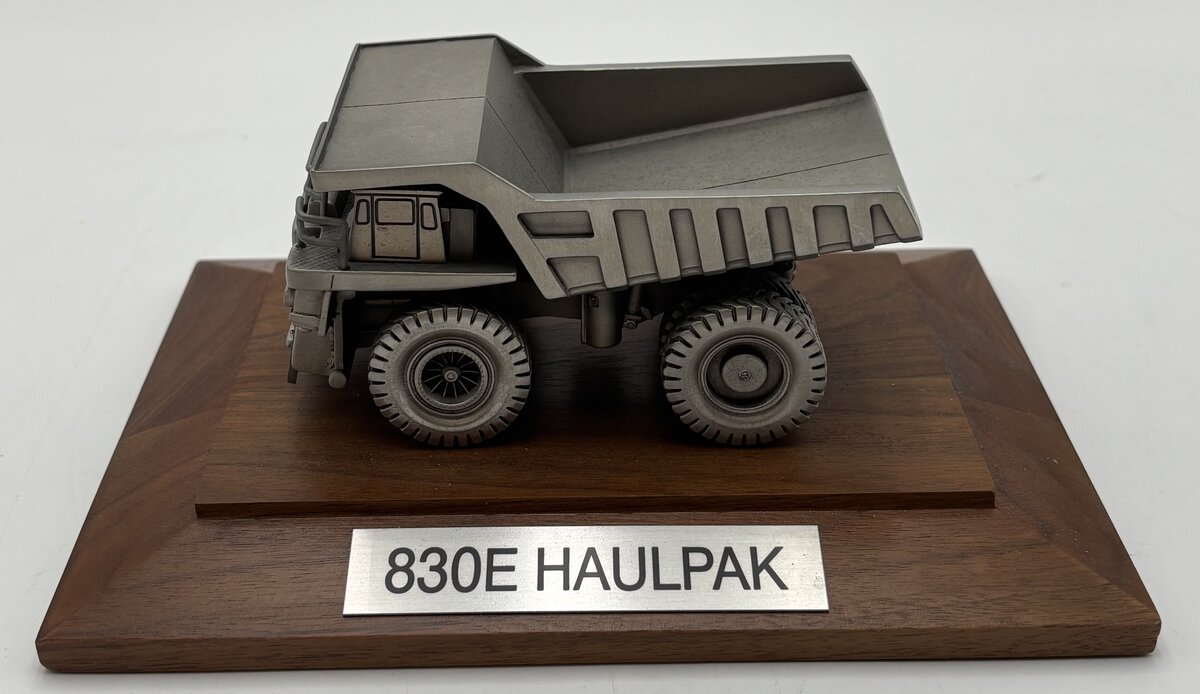 Precision Pewter-Craft 830E Haulpak Dump Truck Desktop Display #1 EX