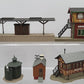Vollmer HO Scale Assorted Assembled Buildings: 5731, 22101, 613, 5730, 20268 [5] EX