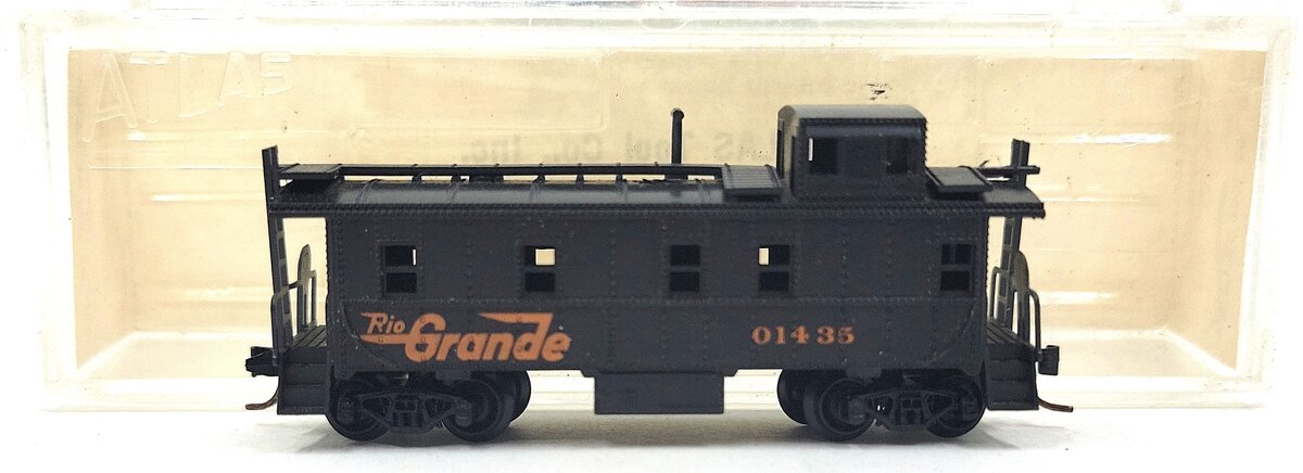 Atlas 3569 N Scale Denver & Rio Grande Western Caboose #01435 LN/Box