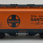 MTH 20-97519 O Gauge Santa Fe 2-Bay Centerflow Hopper Car #38052 VG