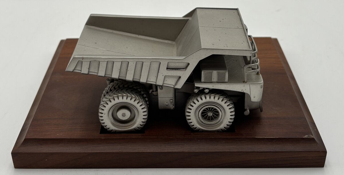 Precision Pewter-Craft 830E Haulpak Dump Truck Desktop Display #2 EX