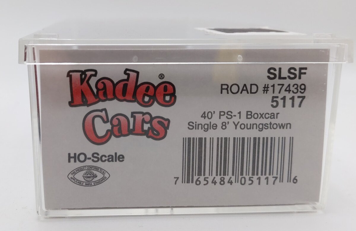 Kadee 5117 HO St. Louis - San Francisco 40' PS-1 Boxcar #17439 EX/Box