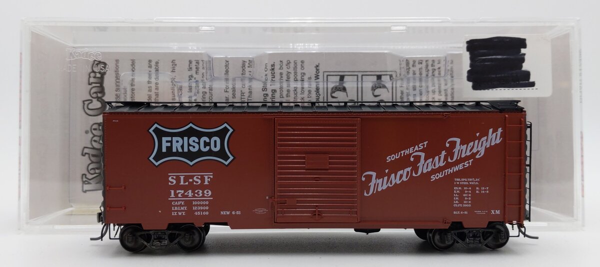 Kadee 5117 HO St. Louis - San Francisco 40' PS-1 Boxcar #17439 EX/Box