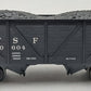MTH 20-97552 O Scale Santa Fe 34' Composite Hopper Car #180604 VG