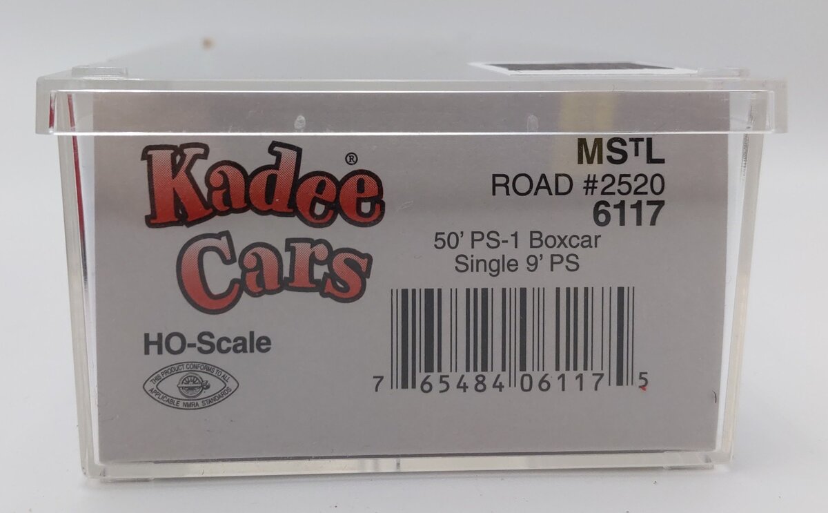 Kadee 6117 HO Scale Minneapolis & St. Louis 50' Boxcar #2520 EX/Box