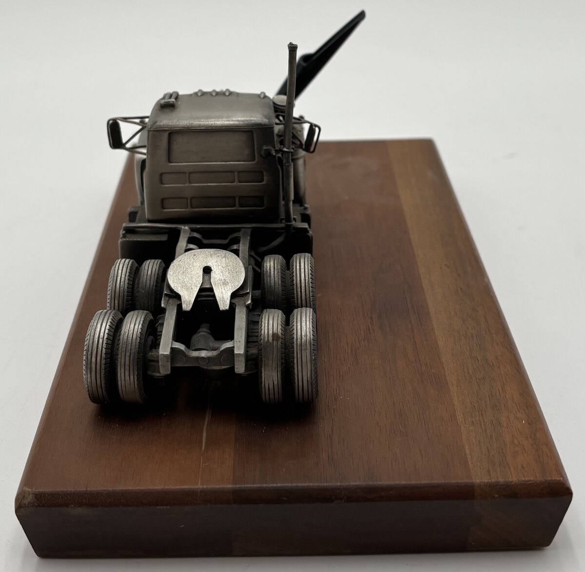 Precision Pewter-Craft Mack Semi-Tractor Desktop Display w/Pen Holder LN