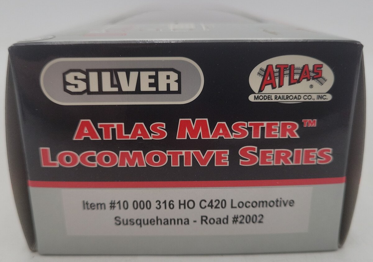 Atlas 10000316 HO Scale NYSW C420 Diesel Locomotive #2002 EX/Box