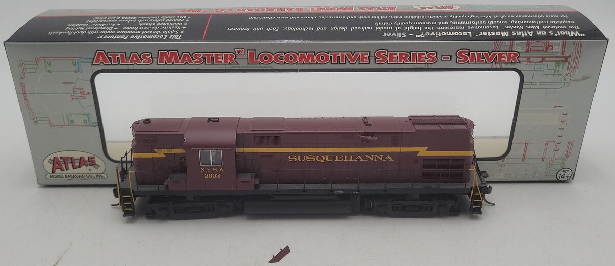 Atlas 10000316 HO Scale NYSW C420 Diesel Locomotive #2002 EX/Box