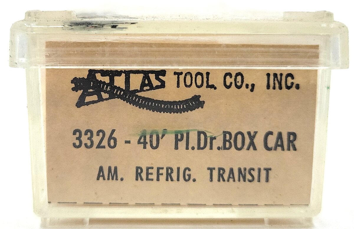 Atlas 3326 N Scale American Refrigerator Transit 40' Boxcar #3000 LN/Box