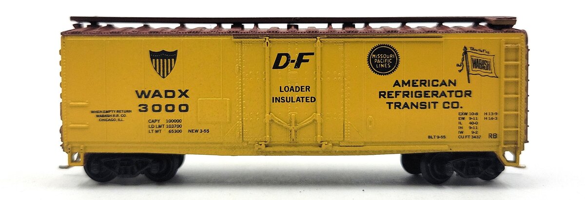 Atlas 3326 N Scale American Refrigerator Transit 40' Boxcar #3000 LN/Box