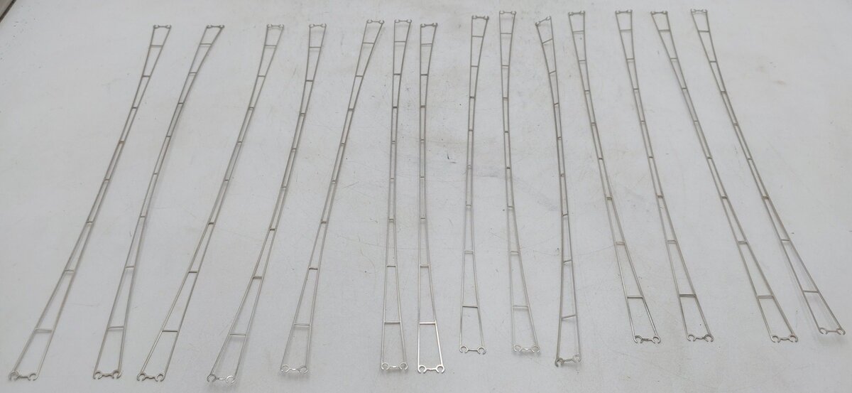 Marklin 7019 HO 14-1/2" Catenary Contact Wire [14] EX