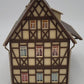 Vollmer 20391 HO Scale Timbered Farm House w/ Barn - Assembled EX