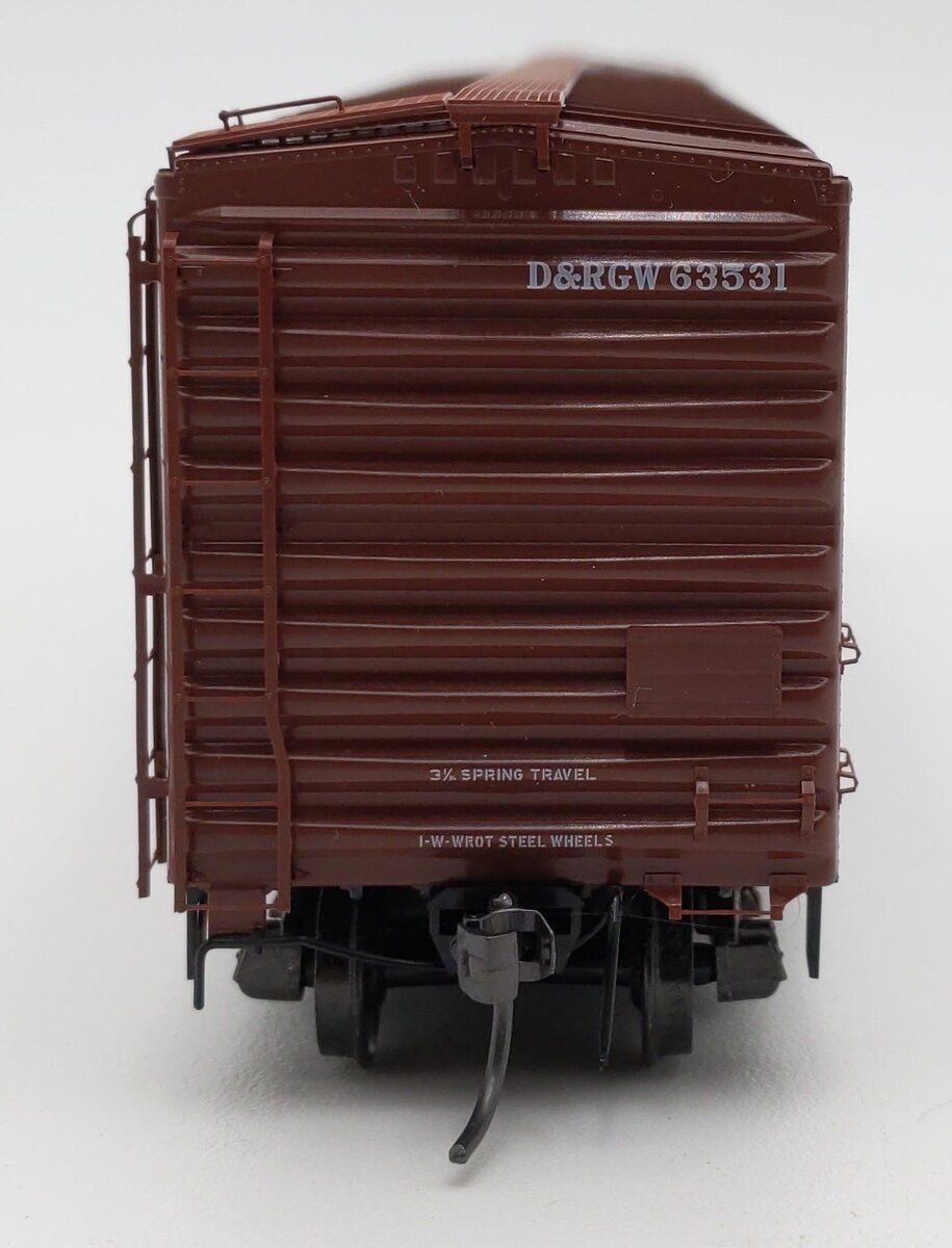 Kadee 6722 HO Scale D&RGW 50' PS-1 Boxcar #63531 EX/Box