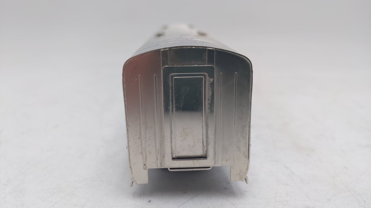 Lambert 871 HO Scale Nickel-Plated Brass Santa Fe Baggage Car VG/Box