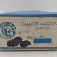 Lambert 871 HO Scale Nickel-Plated Brass Santa Fe Baggage Car VG/Box