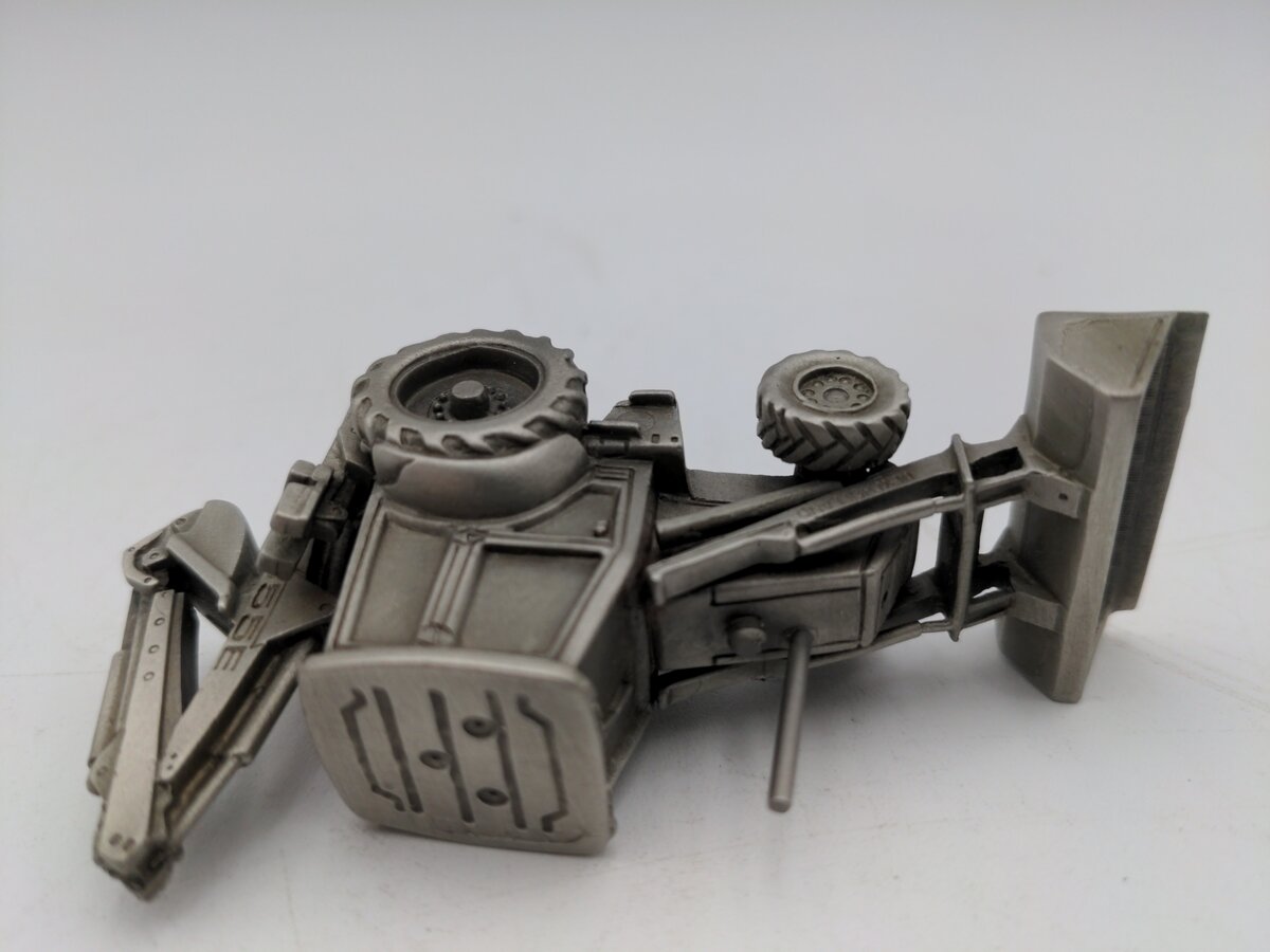 SpecCast Tractor Loader Backhoe 1999 Pewter New Holland 555E VG