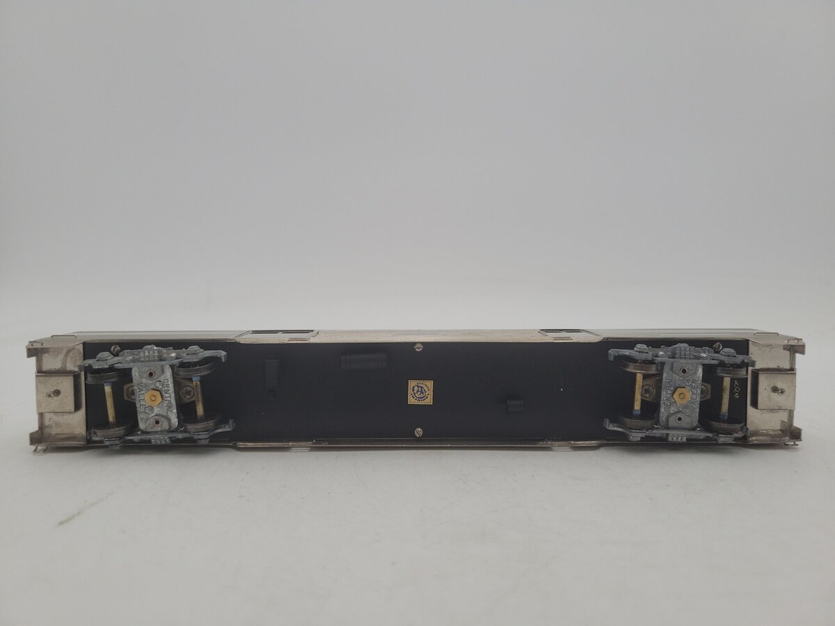 Lambert 871 HO Scale Nickel-Plated Brass Santa Fe Baggage Car EX/Box