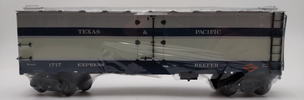 K-Line K7611 O Gauge Texas & Pacific Express Reefer #1717 NIB
