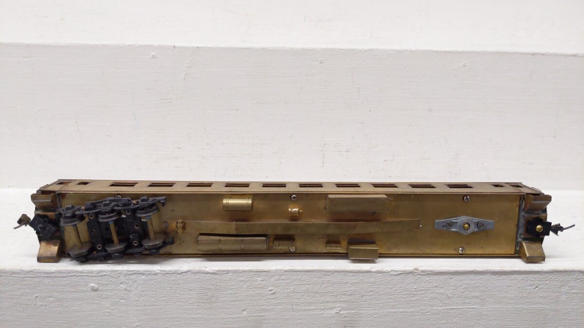 Lambert 840 HO Scale BRASS Passenger Coach (Unpainted) VG/Box