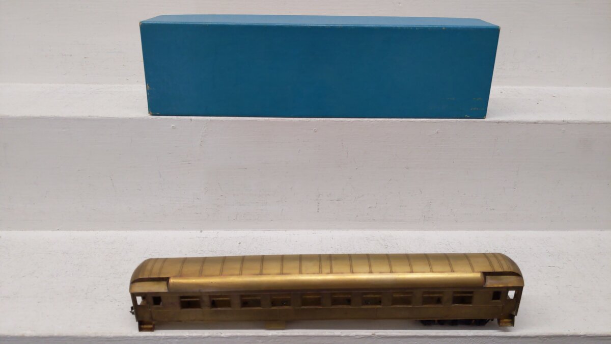 Lambert 840 HO Scale BRASS Passenger Coach (Unpainted) VG/Box
