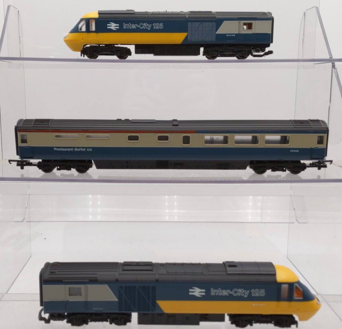 Lima 125 OO Scale Intercity Swallow Grey (Set of 3) EX/Box