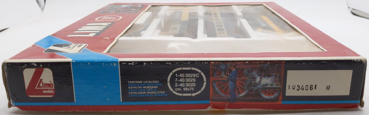 Lima 125 OO Scale Intercity Swallow Grey (Set of 3) EX/Box