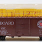 Kadee 5112 HO Scale Seaboard Airline 40' PS-1 Boxcar w/Scale Coupler #24933 EX/Box