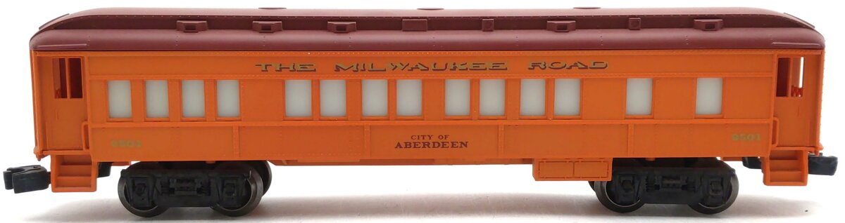 Lionel 6-9501 O Gauge Milwaukee Road Aberdeen Passenger Car LN
