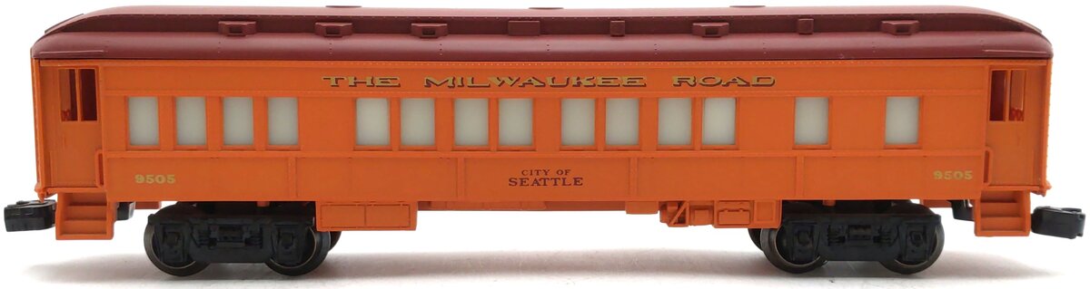 Lionel 6-9505 O Gauge Milwaukee Road "City of Seattle" Passenger Car EX