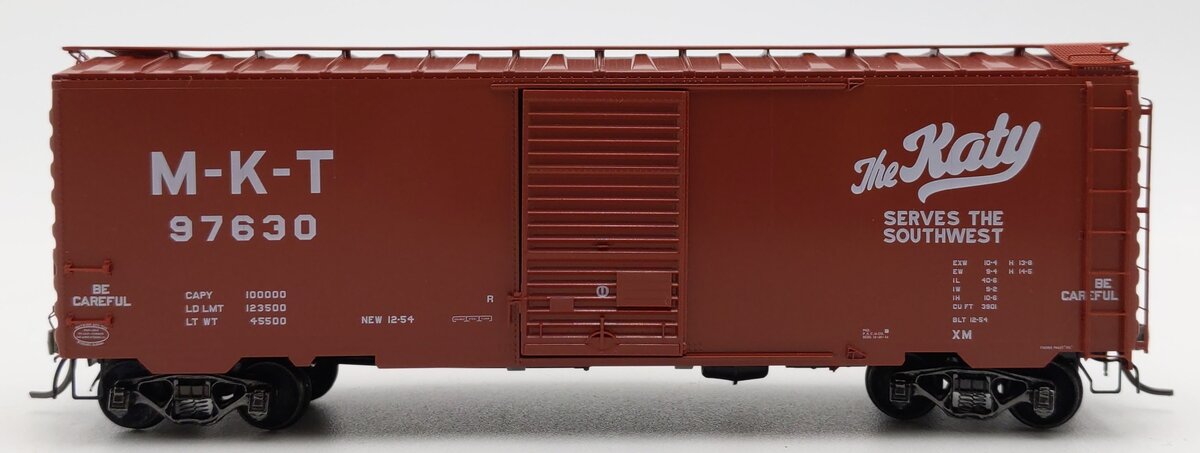 Kadee 4512 HO Missouri-Kansas-Texas 40' Boxcar Single 6' #97630 EX/Box