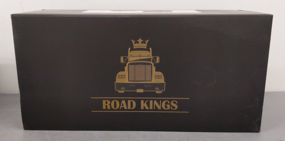 Road Kings 1:18 Scale 1976 Kenworth K100 Aerodyne (Black and Red) MT/Box