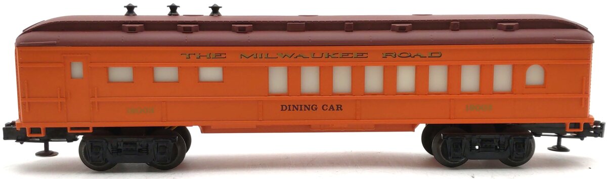 Lionel 6-19003 O Gauge Milwaukee Road Dining Car LN