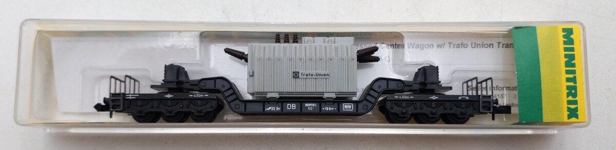 Trix 51329800 N Scale Deutsche Bundesbahn Generator Flatcar #988985 LN/Box
