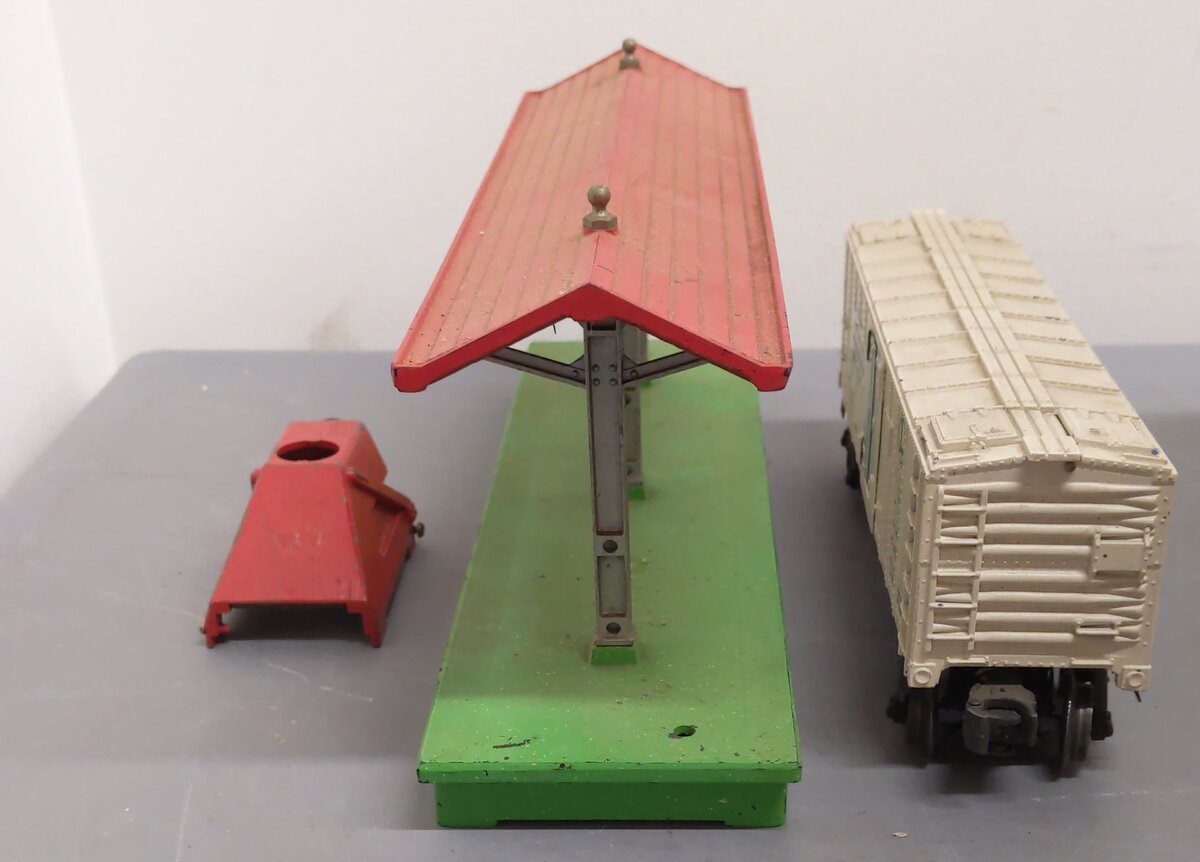 Lionel Vintage O Accessories: 125, 394, 156, 193, 260 [5] VG