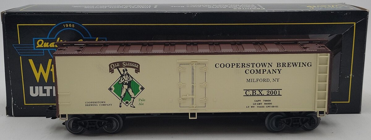 Weaver O Gauge Cooperstown Brewing Company #CBX-2001 LN/Box