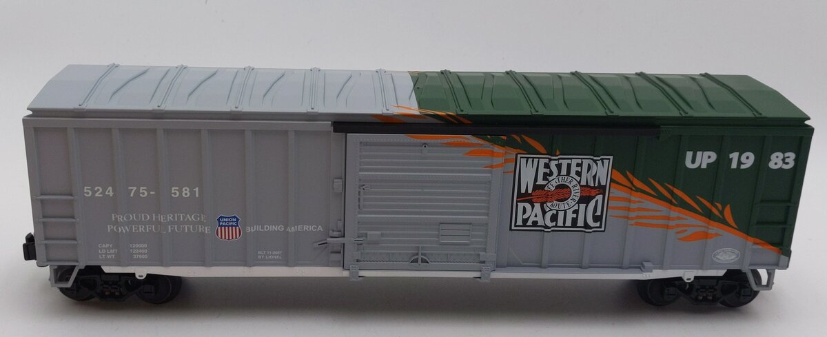 Lionel 6-52475 Union Pacific/Western Pacific Boxcar NIB