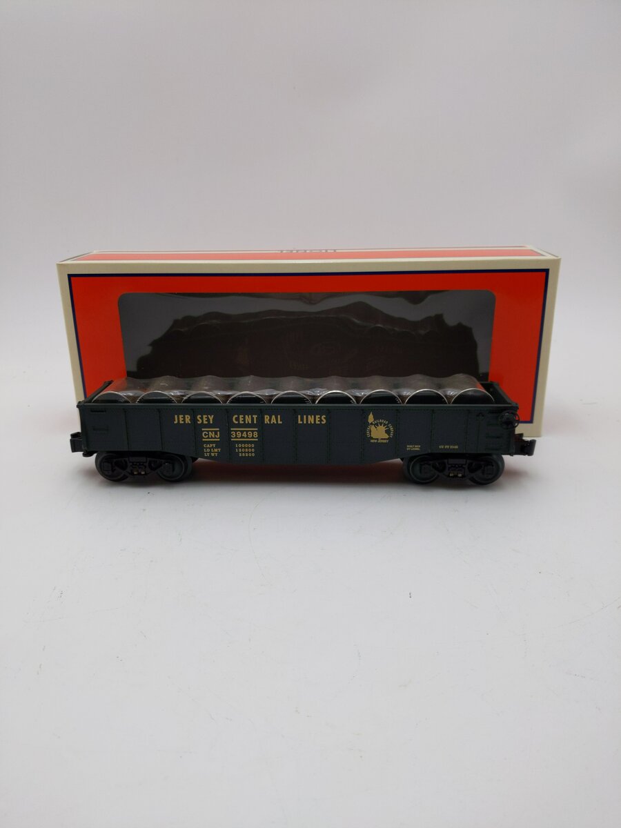 Lionel 6-39498 O Gauge Jersey Gondola With Culverts #39498 MT/Box
