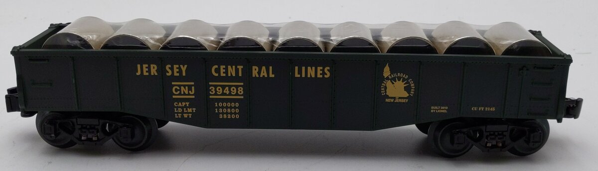 Lionel 6-39498 O Gauge Jersey Gondola With Culverts #39498 MT/Box
