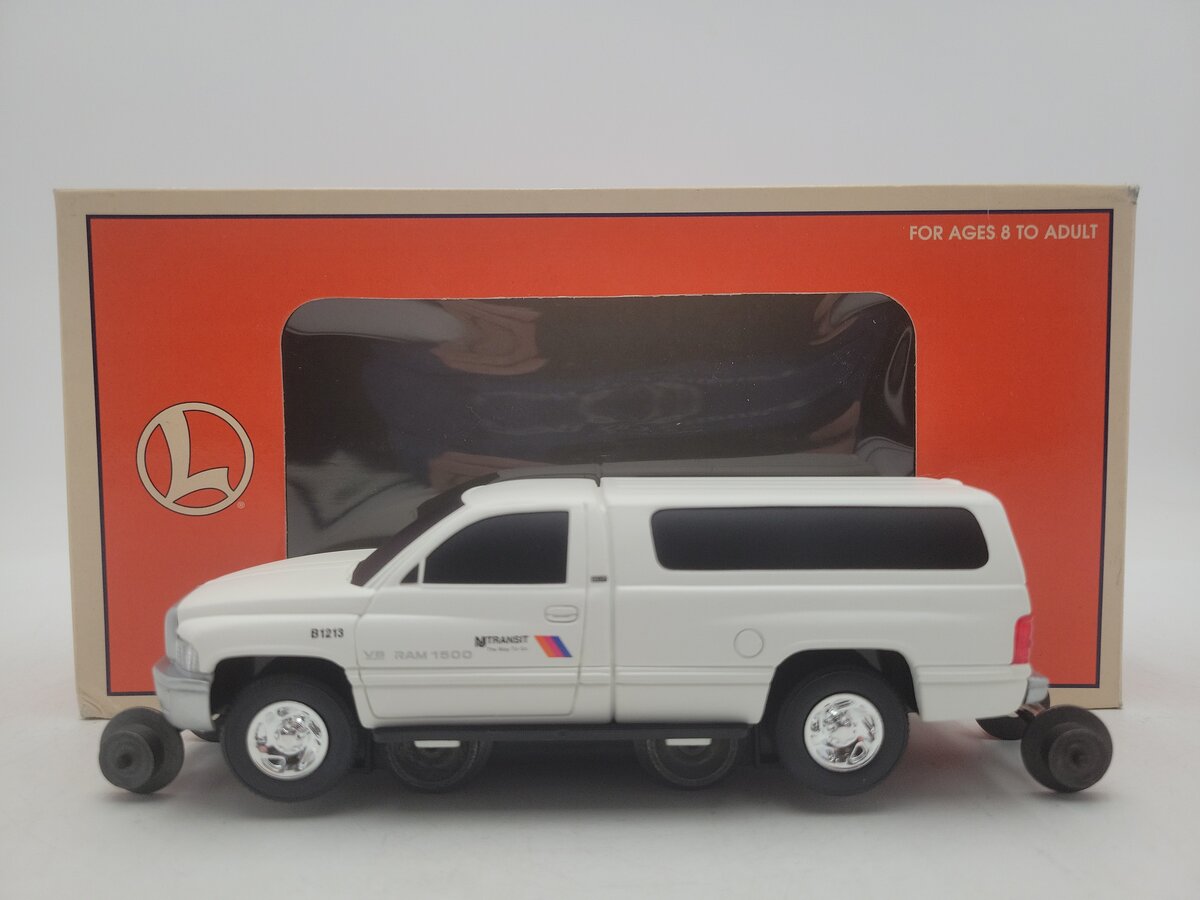 Lionel 6-18440 O Gauge New Jersey Transit Dodge Ram Track Inspection Vehicle EX/Box