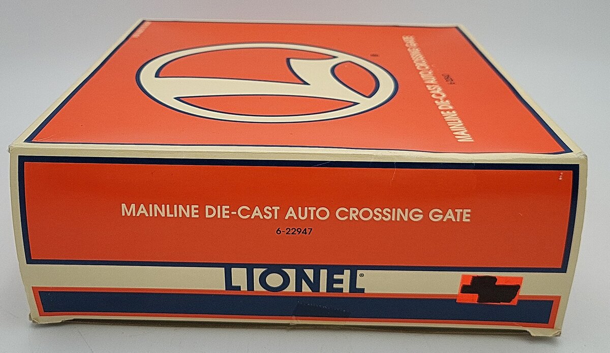 Lionel 6-22947 Mainline Diecast Auto Crossing Gate EX/Box