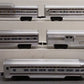 Williams 2601 O Scale Santa Fe 5-Car Aluminum Passenger Cars (Set of 5) LN/Box