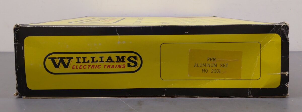 Williams 2601 O Scale Santa Fe 5-Car Aluminum Passenger Cars (Set of 5) LN/Box