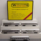 Williams 2601 O Scale Santa Fe 5-Car Aluminum Passenger Cars (Set of 5) LN/Box