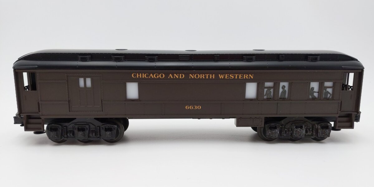 Lionel 6-16051 O Gauge Chicago & Northwestern Combination Passenger Car #6630 EX/Box